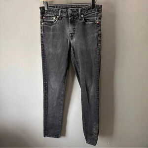 American Eagle Airflex+ Distressed Black Jeans. Skinny.‎ 29/32